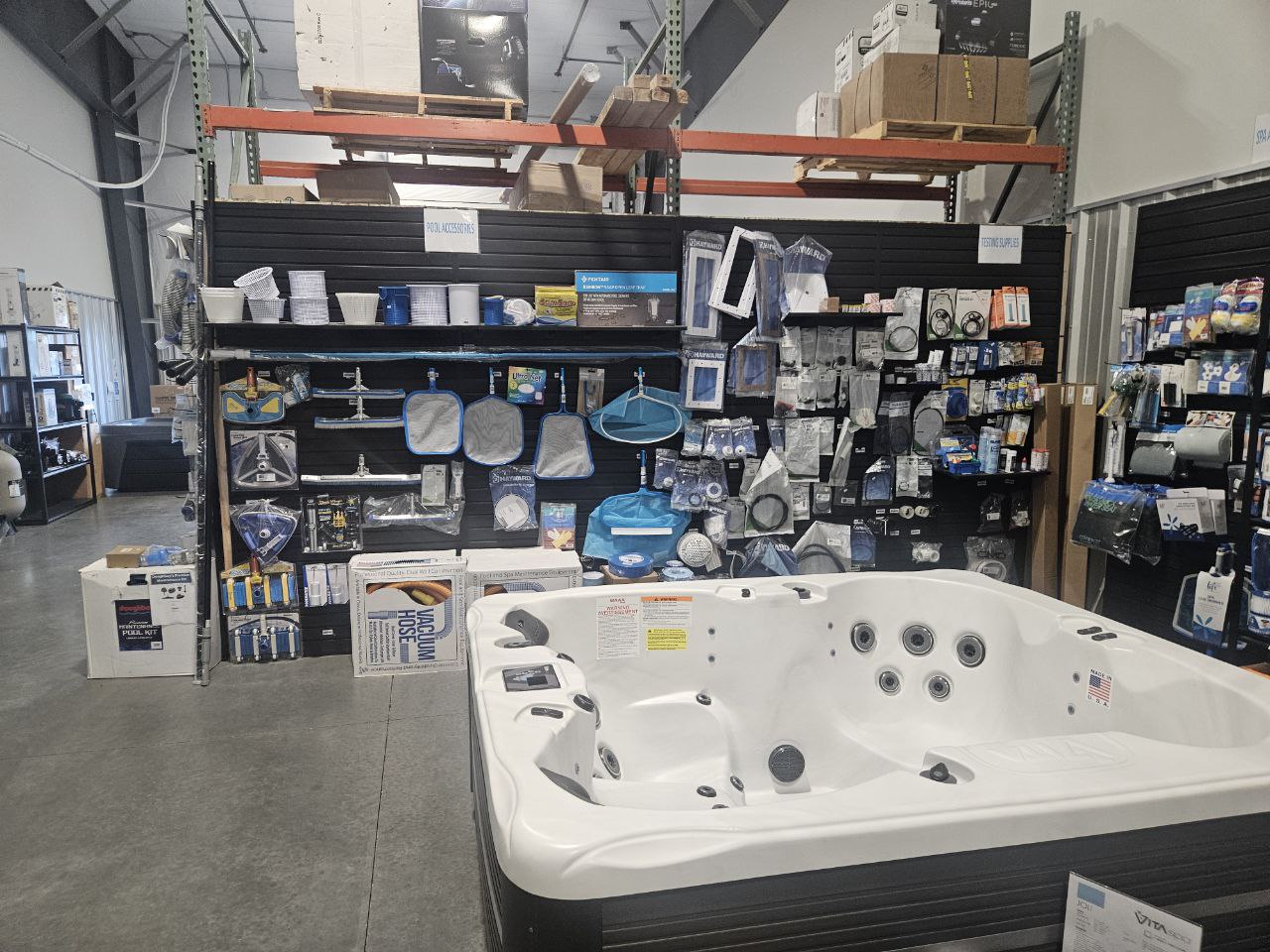 AquaZen showroom - pool and spa supplies