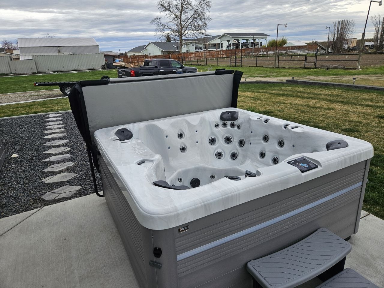 Hot Tubs & Spas — Vita Spas & Pur Spas | Richland, Kennewick & Pasco WA | AquaZen Vita Spa delivered and installed in Tri-Cities WA — AquaZen